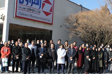 بازدید اعضاء هیات علمی ودانشجویان نمونه کمیته تحقیقات دانشجویی دانشگاه علوم پزشکی تبریز  از زهراوی