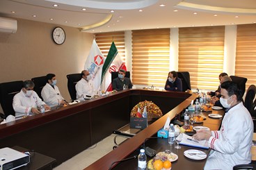 بازدید مدیر عامل محترم هلدینگ دارویی تامین و هیات همراه از شرکت داروسازی زهراوی 