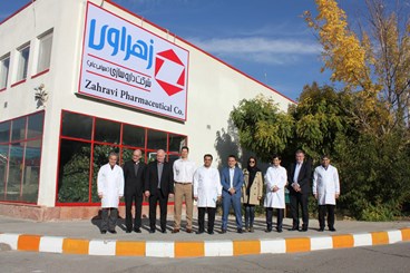 بازدید تعدادی از مدیران شرکت Roche سویس از داروسازی زهراوی