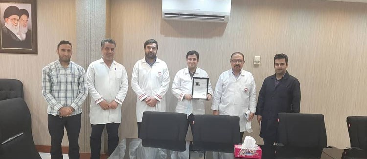 تبریک و تقدیر از مدیر عامل توسط شورای اسلامی کار و نماینده کارکنان و سرپرستان شرکت